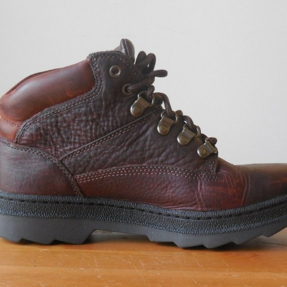 Timberland Top Grain Leather Lace Up Hiking Boots Women's Size 7.5M US Brown - Picture 2 of 10